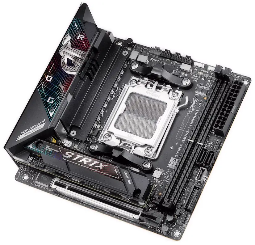 Montaje ASUS ROG STRIX B850-I GAMING WIFI Rascafría Informático Rascafría - Montaje ASUS ROG STRIX B850-I GAMING WIFI Rascafría