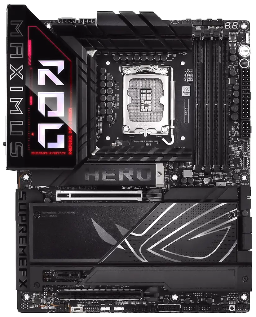 Montaje ASUS ROG Z890 MAXIMUS HERO Gaming PC Rascafría Informático Rascafría - Montaje ASUS ROG Z890 MAXIMUS HERO Gaming PC Rascafría